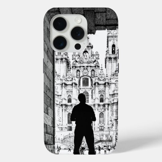Kathedraal van Santiago de Compostella Case-Mate iPhone Case (Achterkant)
