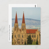 Kathedraal van St. Helena, Helena, Montana Briefkaart (Voorkant / Achterkant)