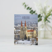 Kathedraal van St. Helena in Helena Montana Briefkaart (Staand voorkant)