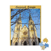 Kathedraal van St. John de Baptist Savannah Georgi Legpuzzel