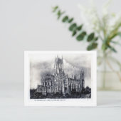 Kathedraal van St. John the Divine, NYC  Briefkaart (Staand voorkant)