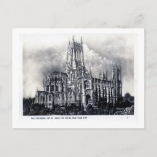 Kathedraal van St. John the Divine, NYC  Briefkaart