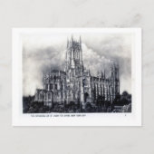 Kathedraal van St. John the Divine, NYC  Briefkaart (Voorkant)