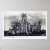 Kathedraal van St. John the Divine, NYC  Poster (Voorkant)