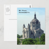 Kathedraal van St. Paul Briefkaart (Voorkant / Achterkant)