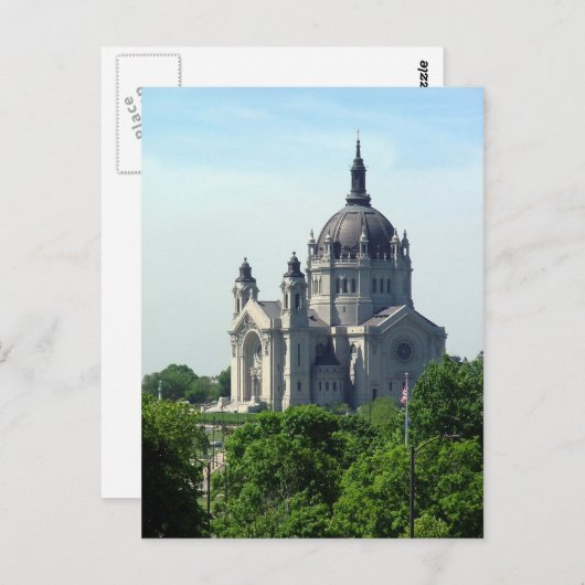 Kathedraal van St. Paul Briefkaart (Voorkant / Achterkant)