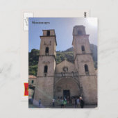 kathedraal van St. Tryphon, Kotor, Montenegro Briefkaart (Voorkant / Achterkant)