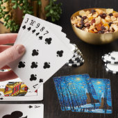 Kathedraal van sterren pokerkaarten (Insitu)