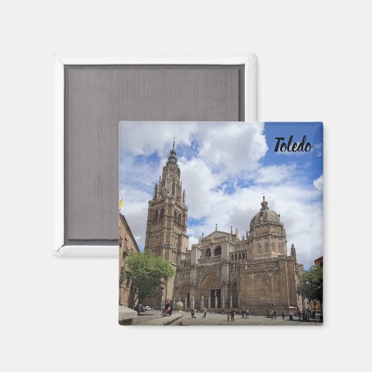 Kathedraal van Toledo Magneet (Voorkant / Achterkant)
