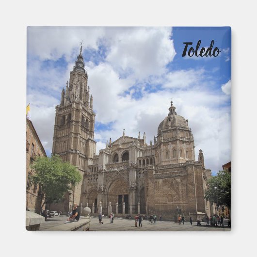 Kathedraal van Toledo Magneet (Voorkant)