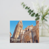 Kathedraal van Toledo Spanje Briefkaart (Staand voorkant)