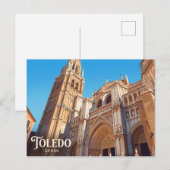 Kathedraal van Toledo Spanje Briefkaart (Voorkant / Achterkant)