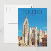 Kathedraal van Toledo Spanje Briefkaart (Voorkant / Achterkant)