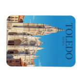 Kathedraal van Toledo Spanje Magneet (Horizontaal)
