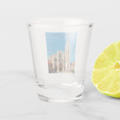 Kathedraal van Toledo Spanje Shot Glas (Achterkant)