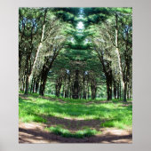 Kathedraal van Trees Ken Gage Foto Surrealistische Poster (Voorkant)