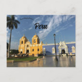 Kathedraal van Trujillo in Peru Briefkaart (Voorkant)