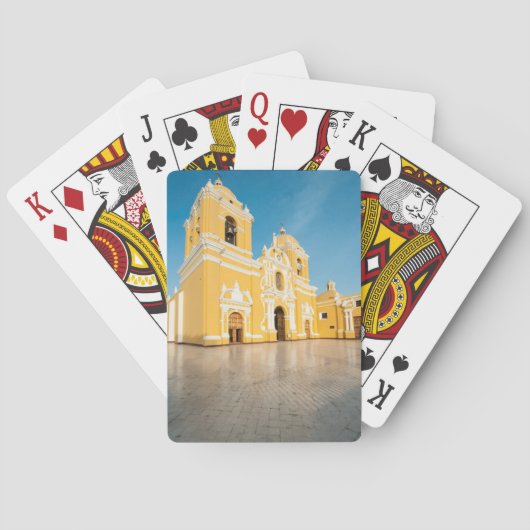 kathedraal van Trujillo, Trujillo, Peru Speelkaarten (Achterkant)