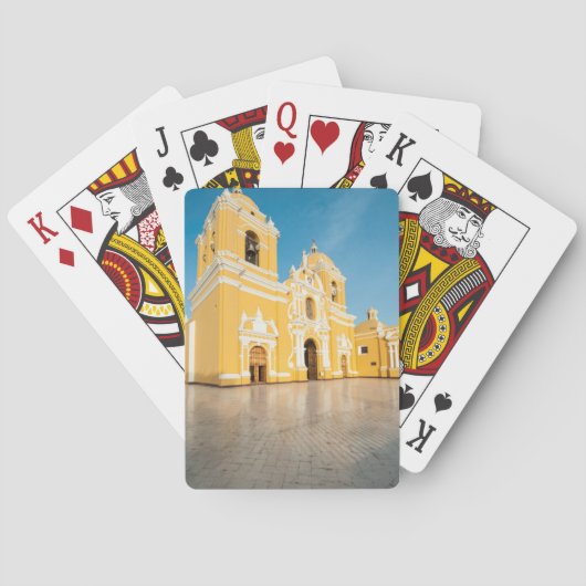 Kathedraal van Trujillo, Trujillo, Peru Speelkaarten (Achterkant)