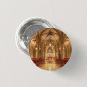 Kathedraal van Washington Bethlehemkapel Ronde Button 3,2 Cm (Voorkant /achterkant)