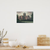 Kathedraal van Wells: uitzicht uit het zuidoosten Poster (Keuken)