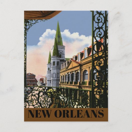 Kathedraal vanaf Balkon Briefkaart (Voorkant)