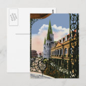 Kathedraal vanaf Balkon Briefkaart (Voorkant / Achterkant)