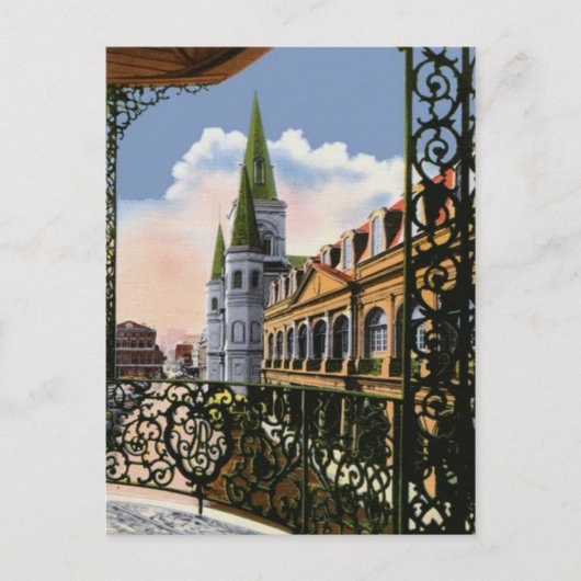 Kathedraal vanaf Balkon Briefkaart (Voorkant)