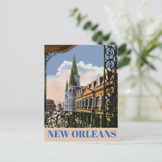 Kathedraal vanaf Balkon Briefkaart (Staand voorkant)