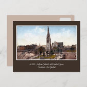  kathedraal, vierkantskerige kerkgenoot NZ Briefkaart (Voorkant / Achterkant)