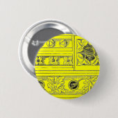 Kathedraalarchitectuur Ronde Button 5,7 Cm (Voorkant /achterkant)