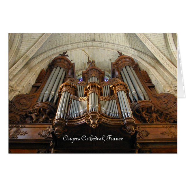 Kathedraalorgel van Angers, Frankrijk (Voorkant Horizontaal)