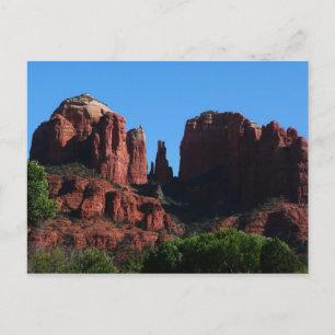 Kathedraalrots in Sedona Arizona Monument Briefkaart