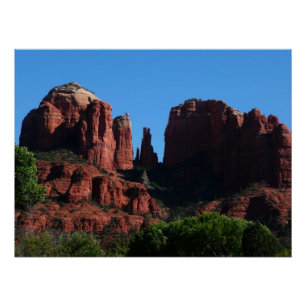 Kathedraalrots in Sedona Arizona Monument Perfect Poster