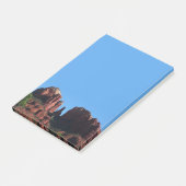 Kathedraalrots in Sedona Arizona Monument Post-it® Notes (Schuin)