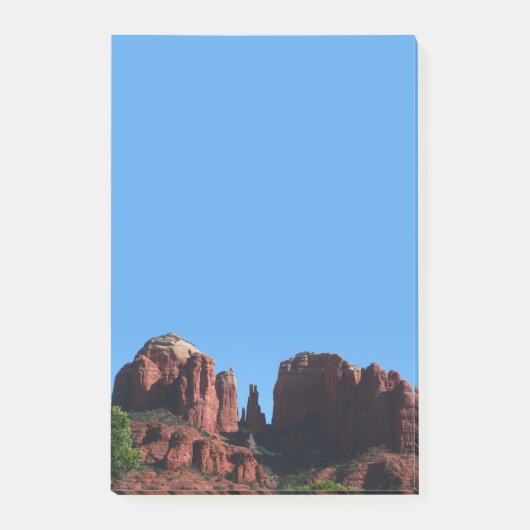 Kathedraalrots in Sedona Arizona Monument Post-it® Notes (Voorkant)