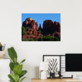 Kathedraalrots in Sedona Arizona Monument Poster (Thuiskantoor)