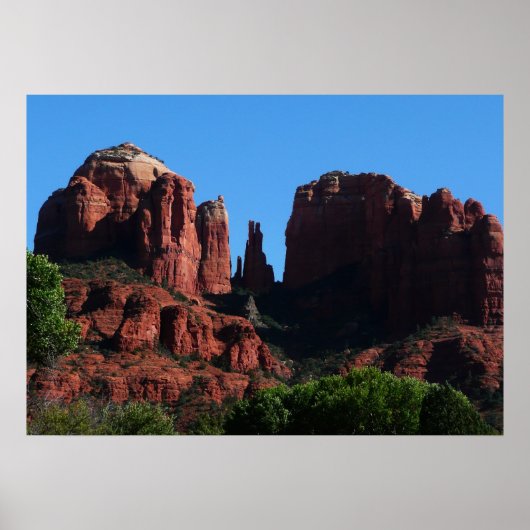 Kathedraalrots in Sedona Arizona Monument Poster (Voorkant)