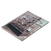 Kathedrale klok gemaakt voor de toren in Salisbury Notitieboek (Linkerzijde)