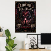 KATHEDRALE MUURPOSTER POSTER (Thuiskantoor)