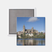 Kathedralen en stad Salamanca Magneet (Voorkant / Achterkant)