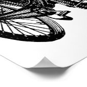 Katherine, een  fietser poster (Hoek)