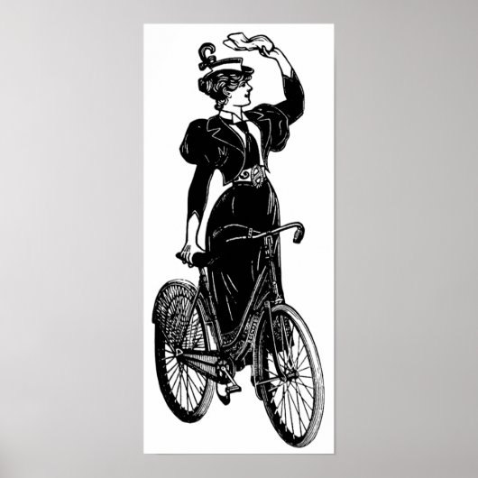 Katherine, een  fietser poster (Voorkant)
