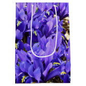 Katherine Hodgkin Irises Paarse Spring Floral Medium Cadeauzakje (Achterkant)