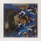 KATHERINE HOWARD QUEEN OF ENGLAND & ANNUNCIATION LEGPUZZEL (Horizontaal)