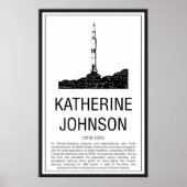 Katherine Johnson Poster (Voorkant)