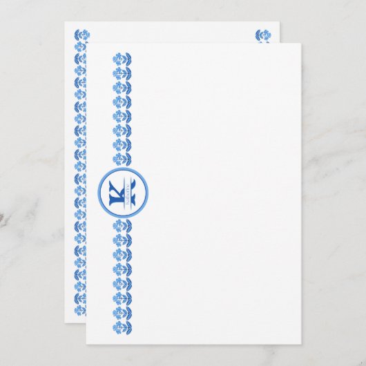 Katherine Kaart (Voorkant / Achterkant)