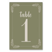 Katherine Lijst | Gecurreerde kleuren | Bruiloft Kaart (Achterkant)