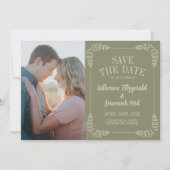 Katherine Lijst | Gecurreerde kleuren | Save the d Save The Date (Voorkant)