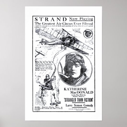 Katherine MacDonald 1921 film en poster (Voorkant)